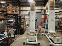 334036 - (2)TWO DEAMCO OVERLAPPING BUCKET ELEVATORS