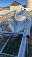 334069 - (2) TWO 500 GALLON SS OIL TANKS