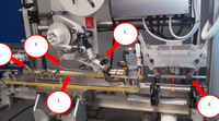 333022 - (1) ONE CONCEPT AUTOMATION TOP LABELER/PAIL CLOSER