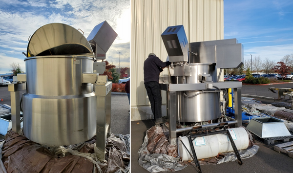 331977 - (1) ONE KAJIWARA 400 GALLON STEAM KETTLE - Intech Enterprises