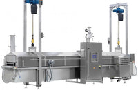 332064 – (1) ONE NEW COMPLETE WOLFKING TECH 25” THERMAL OIL FRYING LINE