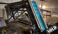 332056 - (1) ONE FLIGHTED ELEVATOR CONVEYOR