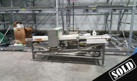 331981  - (1) ONE SAFELINE METAL DETECTOR W/ ALLEN CONVEYOR: - Intech Enterprises