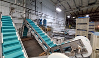 332099 - (1) ONE Z-STYLE FLIGHTED CONVEYOR