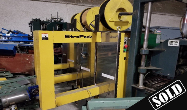 331825 - (1) ONE STRAPACK AUTOMATIC STRAPPING MACHINE - Intech Enterprises